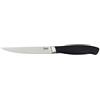 SALVINELLI Coltello bistecca deluxe salvinelli in acciaio filo rasoio cm 24 (6 pezzi) - Acciaio,nero - Acciaio Inox,abs