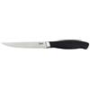 SALVINELLI Coltello bistecca deluxe salvinelli in acciaio seghettato cm 24 (6 pezzi) - Acciaio,nero - Acciaio Inox,abs