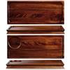 CHURCHILL Vassoio rettangolare linea wood churchill in legno acacia cm 40x16,5 - Marrone - Legno Di Acacia