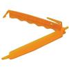SCHNEIDER Clip chiudi sacchetti in plastica arancio cm 14 (6 pezzi) - Plastica - Arancione