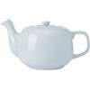 La Cafetière, Teiera classica con comodo manico e beccuccio antigoccia, da 4 tazze, adatta per tè in bustine, tradizionale, facile da pulire, lavabile in lavastoviglie, 1,2 l, azzurro