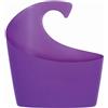 Spirella Cestino da bagno grande Spirella SYDNEY BLACK, polipropilene, viola, 25 x 22,5 x 8,5 cm