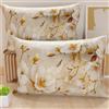 PETTI Artigiani Italiani - Coppia di Federe Cuscino 70x40 cm in Microfibra, Cuscini Arredo Camera da Letto, Divano, Salotto, Set 2 Fodere Copricuscino, Federa Floreale 12, 100% Made in Italy