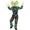 Amscan Kids Haha Clown Jumpsuit Halloween Costume