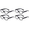 OPULIZE The Reading Glasses Company Blu Scuro Lettori Valore 4 Pacco Uomo Donna Rrrr77-3 +2,50 - 88 Gr