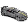 CMJ Aston Martin Vantage V12 1:24 Scale Die-Cast Model Car - Grey | Detailed Collectors Edition Diecast | Official Licensed Product