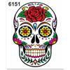 4R Adesivi stickers standard teschio messicano 4R
