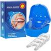 LINNIW Bite Bruxismo Notturno Automodellante 4PCS, Anti Digrignamento dei Denti, 2 formati Bocche di bocca per il byte bruxismo la rettifica dei denti, Mouth Guard Teeth Grinding, Bruxismo
