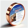 Xcel Home Nastro Rame Unito (20mm X 25m), Nastro Di Rame Per Lumache Per Giardini, Zione Delle Piante - Copper Tape Per Circuiti, Riparazioni, Schermatura Emi - Vetro Colorato Per Arti E Mestieri Fai Da Te