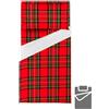 Vicino a Te Completo letto singolo/completo letto piazza e mezza/parure copripiumino singolo c letto 1 piazza e 1/2 tartan rosso