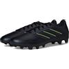 adidas Copa Pure III Club Firm Multi Ground Football Boots, Scarpe da Calcio Unisex-Adulto, Core Black/DGH Solid Grey/Lucid Lemon, 38 EU