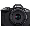 Canon Fotocamera Mirrorless 24,2 Mpx CMOS RF-S 18-45 IS STM EOS R50 5811C023 Canon