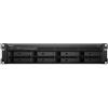 Synology Memorizzazione in Rete NAS Synology RS1221RP+ Quad Core Nero