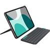 Logitech Flip Folio, custodia con tastiera per iPad Pro 11 pollici (M4) e (r2R)