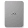 LACIE MOBILE DRIVE V2 (2022) HDD 4.000GB 2.5" USB 3.1-C SILVER