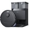 ECOVACS DEEBOT T30C OMNI Robot Aspirapolvere Lavapavimenti, 20000 Pa, ZeroTangle 3.0, Tecnologia TruEdge 2.0, Sistema di Lavaggio OZMO TURBO 2.0, Stazione All-in-one Migliorata, Nero
