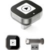 Spedal Adattatore Carplay Wireless & Android Auto Wireless 2 IN 1, Plug & Play, Segnale Stabile, Converte Android Auto/Carplay da cablato in Wireless, Supporta iOS 10+ e Android 11+ (CL322)