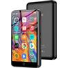 ZAQE Lettore MP3 da 80 GB con Bluetooth e WiFi, lettore MP3 con touchscreen da 4,0 per bambini Altoparlante integrato, lettore MP4 con Spotify, Audible, Amazon Music, Deezer, Pandora, radio FM, fino a 1TB