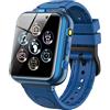 Tzzulsx Smartwatch Bambini 24 Giochi, Orologio Smartwatch Bambini con Contapassi Calorie, Lettore Musicale, Torcia, Sveglia, Fotocamera, Regalo di Compleanno per 4-12 Anni [Scheda SD integrata]
