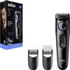 BRAUN BT3520 REGOLABARBA BEARD TRIMMER