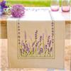 VERVACO Kit Centrotavola Ricamo Prestampato LAVANDA Set Ricamo Biancheria Da Tavola ca. 35 x 95 cm Set Fai Da Te Creativo Size Kit Hobby Creativi Adulti Casa Decor Embroidery Embroidery Runner