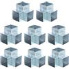 sourcing map Kit di staffe per gazebo a 3 vie, ad angolo retto, per la lavorazione del legno, fai da te, per legname da 5,1 x 5,1 cm, per esterni, patio, gazebo, capanne di tronchi (confezione da 8)