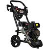 Megashopitalia Idropulitrice a Benzina 2600 PSI 195cc Alta Pressione Pulitore a Spruzzo Portatile 7 HP 3400 RPM 180-200 Bar Nero/Rosso