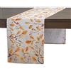 Maison d' Hermine Runner da tavola Oak Leaves in 100% cotone per feste cene festività cucina Ringraziamento / Natale (50cm x 150cm)