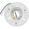 HAOLEDI Kit di riequipaggiamento a LED per ventilatore da soffitto da 18 W, pannello di ricambio per luce da soffitto PCB 3CCT 3000K 4500K 6000K 2340LM regolabile ETL 100-265V (3CCT)