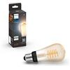 Philips Hue White Ambiance Filament ST64, Lampadina a Filamento Connessa, con Bluetooth, Attacco E27, Dimmerabile, 7 W, Luce Bianca da Calda a Fredda