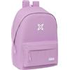 safta Munich Basic - Zaino per laptop da 15,6 e USB, ideale per giovani di diverse età, tessuto riciclato, comodo e versatile, qualità e resistenza, 31 x 18 x 44 cm, colore lilla, viola, Estándar,