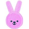 MAM Oral Care Rabbit, Massaggia gengive neonati 0+ mesi in microfibra, Neonato accessori utili per pulizia della cavità orale, Rosa