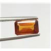 colori di gemme Anello di qualità AAA granato di hessonite taglio smeraldo naturale 2,62 ct d...