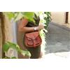 Fatto a mano Borsa donna vintage vera 1 tasca grande in pelle tracolla fatta a mano