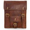 Originale Borsa messenger tracolla lunga borsa scuola valigetta laptop pelle vintage uomo