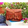Fatto a mano Valigetta uomo nuova vintage rigida pelle messenger bag tracolla laptop