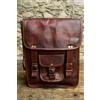 Originale Borsa pelle vintage messenger tracolla uomo borsa S laptop scuola valigetta n...