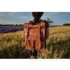 Originale Nuovo grande zaino unisex in vera pelle di alta qualità zaino da viaggio bors...