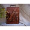 Borsa a tracolla Borsa valigetta in pelle da uomo marrone tracolla messenger borsa per laptop ...