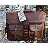 Fatto a mano Borsa da lavoro uomo nuova in pelle valigetta ufficio laptop messenger tracol...