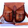 Fatto a mano Borsa da donna vintage in pelle messenger con tracolla e fianchi borsa fatta ...