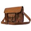 Originale Borsa a tracolla messenger da uomo in pelle protezione per laptop fino a 15"