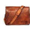 Originale Tutto per vera pelle marrone vintage valigetta messenger borsa tracolla laptop