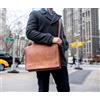 Originale Borse a mano da uomo borsa in pelle personalizzata valigetta verticale tracol...