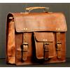 Originale Borsa messenger in pelle da 15" vintage Expert borsa a tracolla valigetta da ...