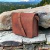 Fatto a mano Borsa vintage in pelle per laptop capra messenger vera tracolla uomo marrone ...