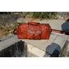 Originale Borsa Vintage Vera Pelle Palestra Uomo Pernottamento 30'' Viaggio Weekend Bag...