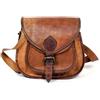 Fatto a mano BORSA A TRACOLLA IN PELLE SELLA RETRÒ RUSTICA VINTAGE DESIGNER NUOVA BORSA DA...