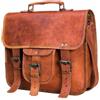 Fatto a mano Borsa Uomo Nuova Pelle Messenger Laptop Tracolla Ufficio Borsa Valigetta