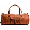 Originale Borsone da uomo 28 pollici in pelle viaggio palestra vintage borsone original...